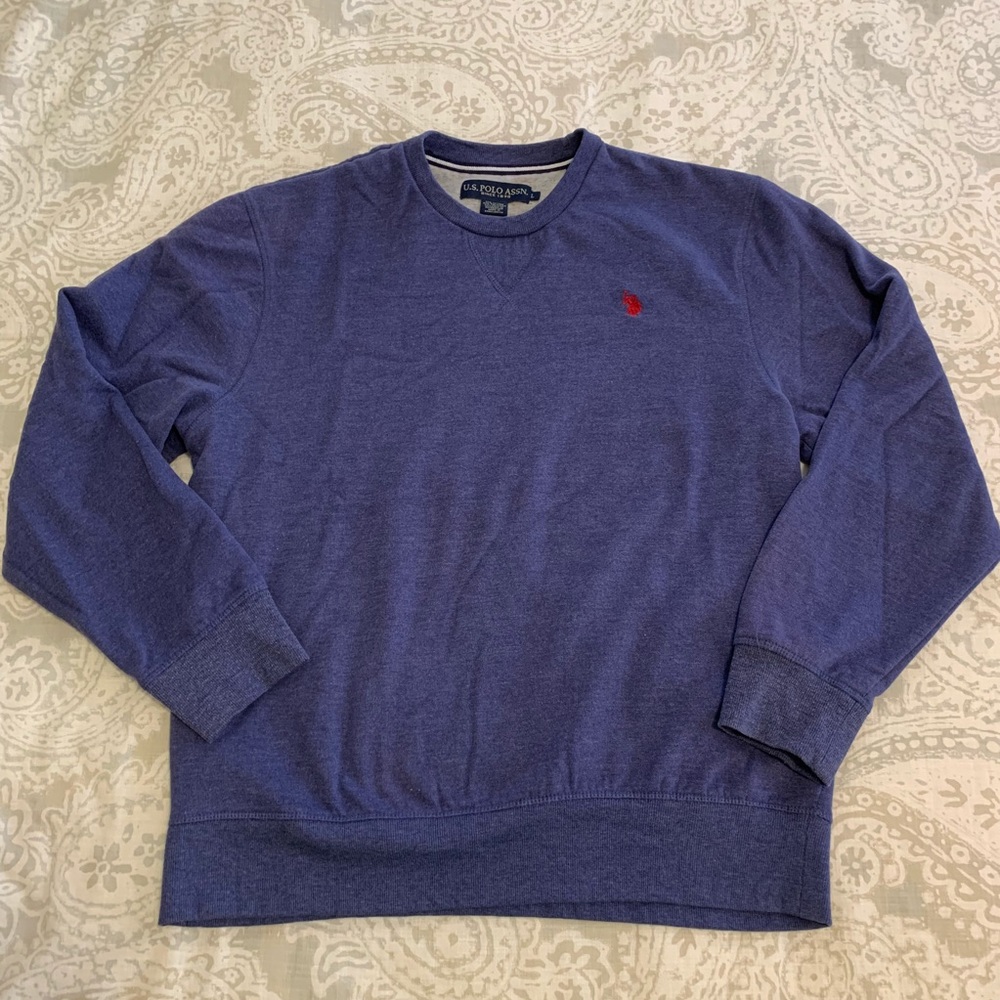 U.S. Polo Assn. Crewneck Blue/Purple Sweatshirt